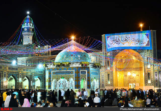 آذین بندی حرم مطهر امام رضا (ع)