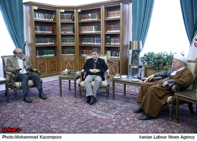 دیدار نمایندگان بیماران تالاسمی با آیت الله هاشمی