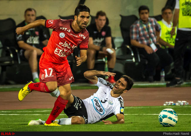 جام خلیج فارس - لیگ برتر فوتبال: پرسپولیس تهران - صبای قم 