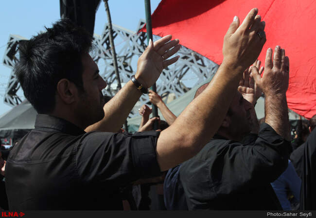 مراسم عاشورای حسینی در میدان امام حسین(ع)