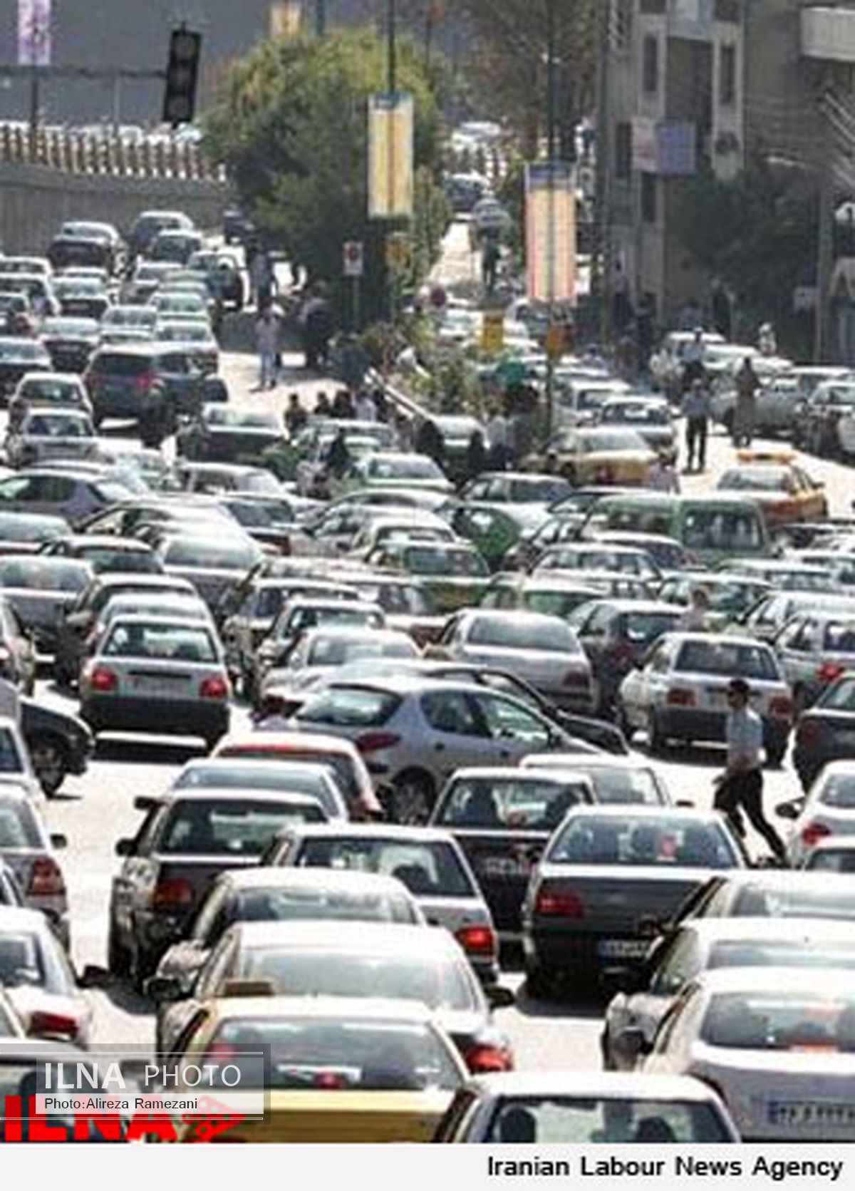 ترافیک نیمه سنگین در برخی محورهای مواصلاتی همدان