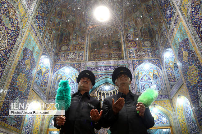 مراسم احیای شب بیست و سوم ماه مبارک رمضان در حرم مطهر رضوی