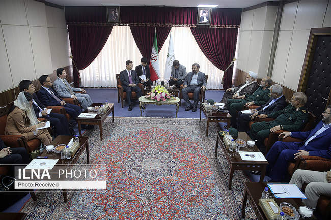 دیدار وزیر بین‌الملل حزب حاکم چین با دبیر مجمع تشخیص مصلحت نظام