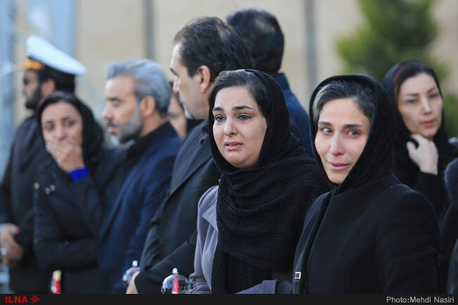 مراسم استقبال از پیکر سه شهید دریانورد نفتکش سانچی