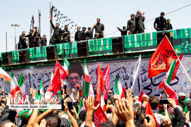 مراسم تشییع پیکر مطهر رهبر شهید انقلاب / 1