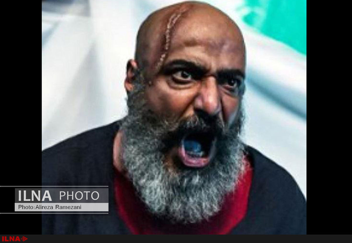 گریم ترسناک امیر جعفری در نقش ابن ملجم+ عکس