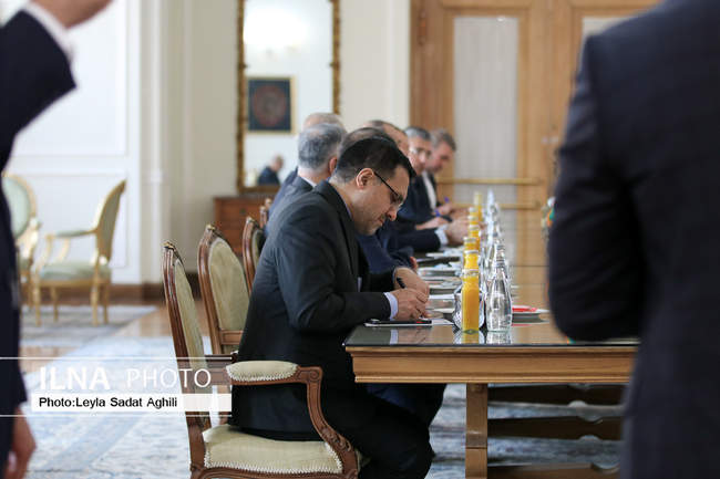 دیدار وزیر خارجه با نائب رئیس مجلس عراق 