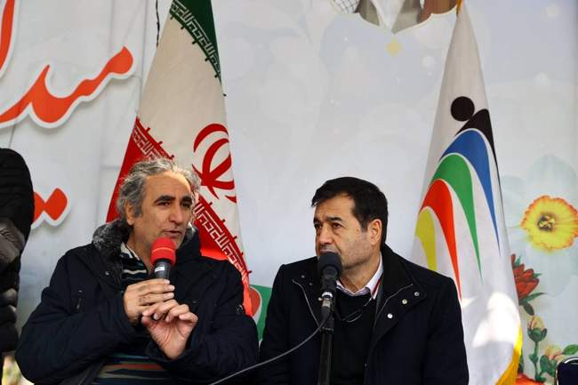 گزارش تصویری از حضور وزیر ورزش، روسای فدراسیون‌ها، ورزشکاران و جامع