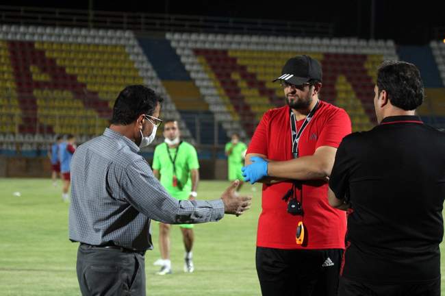 گزارش تصویری: جمی‌ها آماده مصاف با استقلال کرونا زده