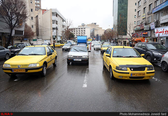یک روز بارانی در تهران 