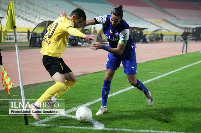 گزارش تصویری فوتبال سپاهان و استقلال 