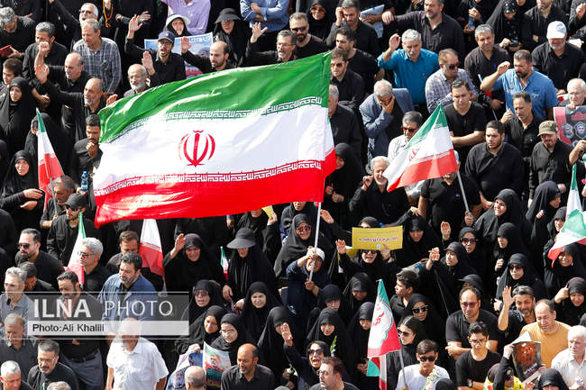مراسم تشییع شهدای اقتدار - تهران / 1