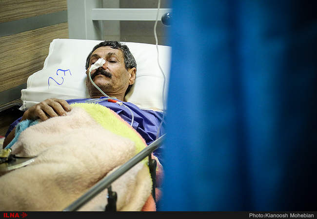 مصدومان زلزله غرب ایران در بیمارستان های تهران