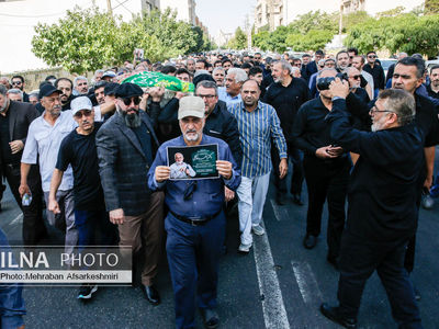 تشییع پیکر «احمد توکلی»