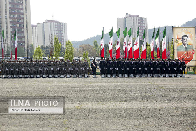 مراسم رژه روز ارتش با حضور رئیس جمهور