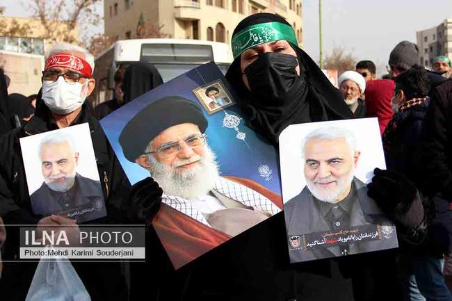 تشییع شهدای دفاع مقدس در اصفهان 