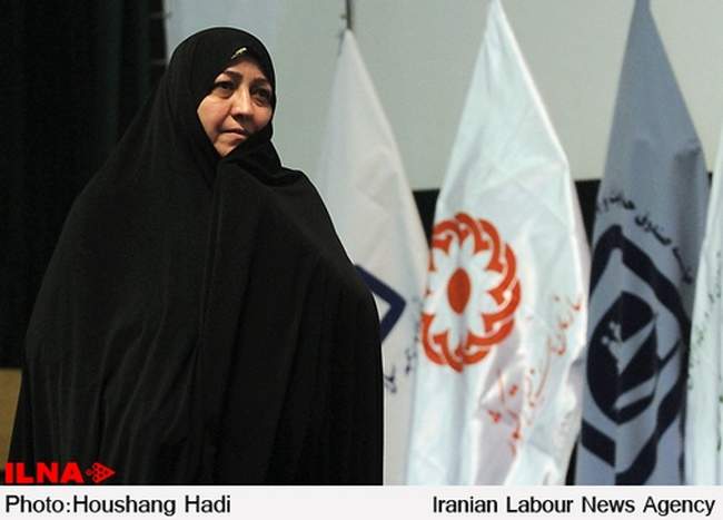 همایش تجلیل از گارگران نمونه زن با حضور آیت الله هاشمی رفسنجانی