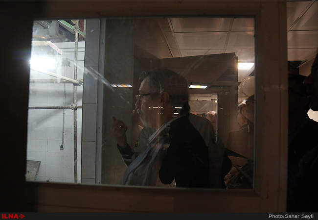 بازدید سرخو از شرکت بهره برداری مترو تهران