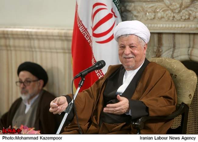 دیدار دانشجویان دانشگاه شهید بهشتی با آیت الله هاشمی