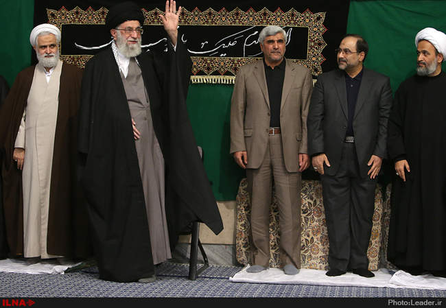 عزاداری اربعین حسینی در حضور رهبر انقلاب