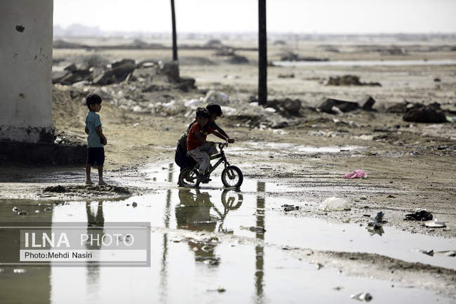 روستای پزم تیاب سیستان و بلوچستان بعد از سیل