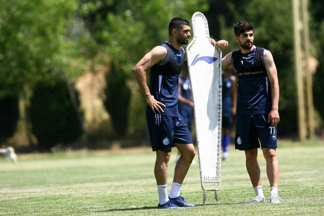 تصاویر تمرین امروز استقلال