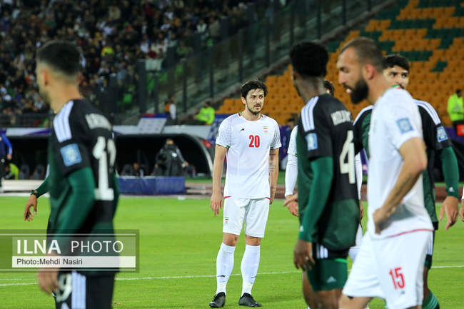 دیدار تیمهای ملی فوتبال ایران و امارات