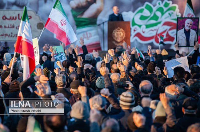  مراسم بزرگداشت یوم الله ۹ دی در میدان امام حسین(ع) تهران