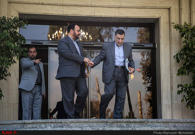 گزارش تصویری حواشی امروز جلسه هیئت دولت