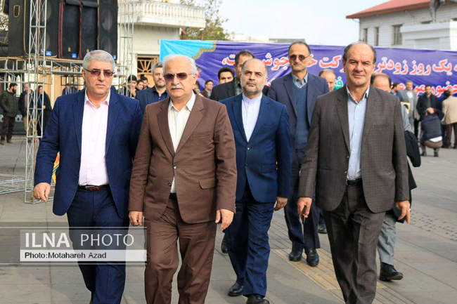 مراسم بزرگداشت 9دی در رشت