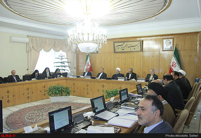 جلسه امروز هیات دولت 