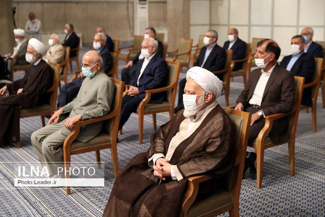دیدار رئیس‌ و اعضای مجمع تشخیص مصلحت نظام با رهبر انقلاب