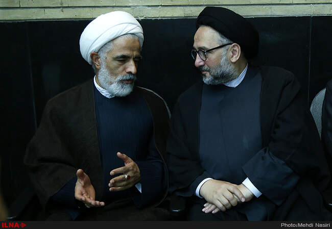 مراسم ختم همسر محسن آرمین