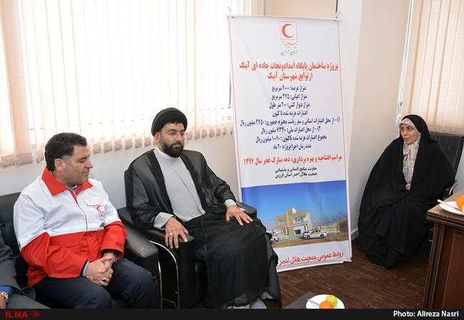 افتتاح دو ساختمان پایگاه امداد و نجات جاده ای قزوین 