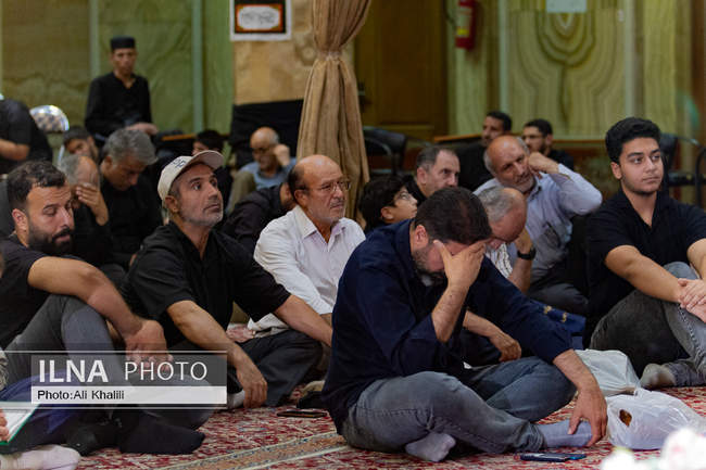 مراسم سالگرد شهادت اسماعیل هنیه و چهلم سردار ایزدی
