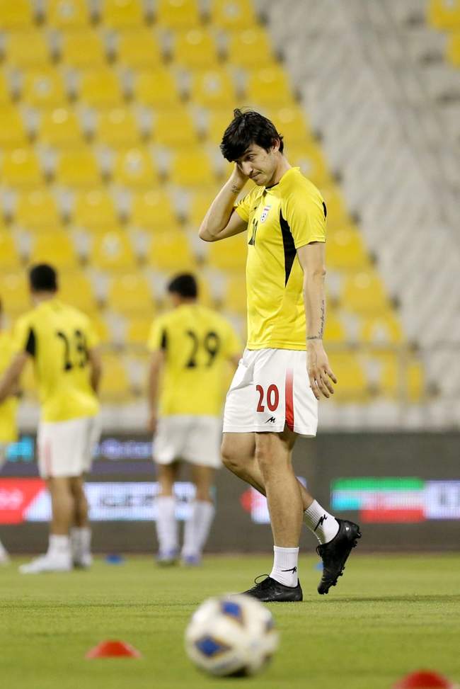 گزارش تصویری پیش از بازی ایران و الجزایر