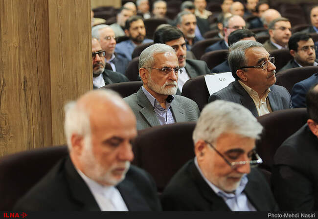 گزارش تصویری حضور مسئولان در مراسم ختم پدر بهرام قاسمی