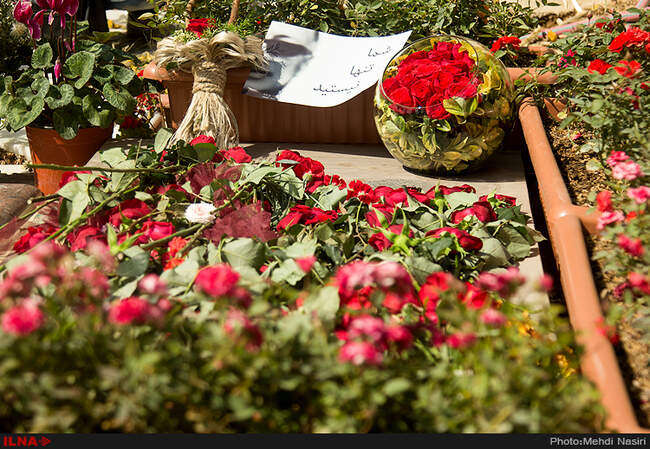 گردهمایی سینماگران بر مزار عباس کیارستمی