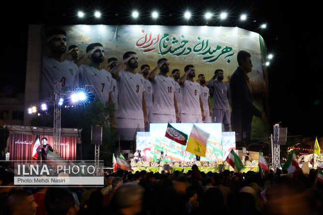 گزارش تصویری بدرقه ملی‌پوشان در میدان انقلاب