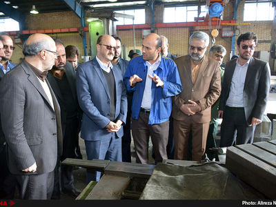 بازید استاندار قزوین از چهار واحد تولیدی در خرمدشت