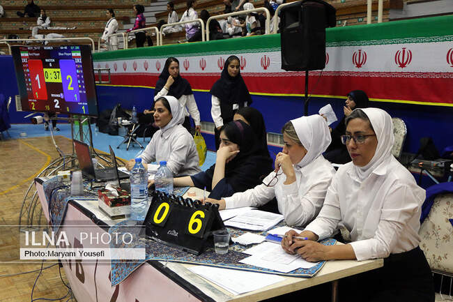 رقابت های تکواندو بانوان کشور در تبریز