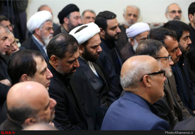 دیدار مسئولان و دست‌اندرکاران حج با رهبر انقلاب