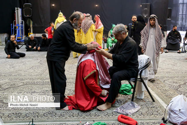 مراسم تشابیه حسینیه کاظمینی‌های مقیم تهران