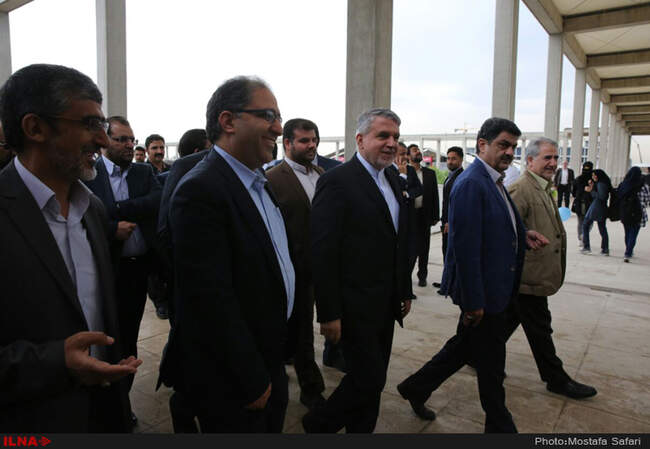 حضور  سید رضا صالحی امیری وزیر فرهنگ و ارشاد در سی‌‌اُمین نمایشگاه بین‌المللی کتاب تهران 