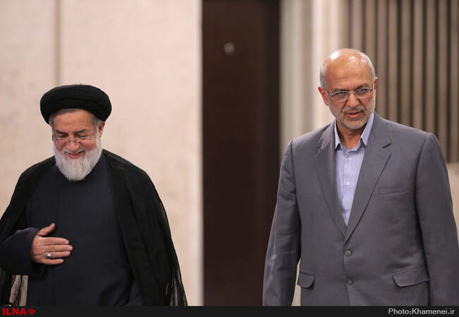 دیدار خانواده‌های شهدای هفتم تیر و جمعی از خانواده‌های شهدای مدافع حرم با رهبرانقلاب اسلامی
