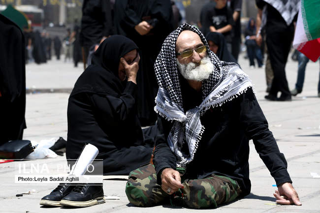 دومین روز مراسم وداع با رهبر شهید انقلاب در مصلای تهران/ 10