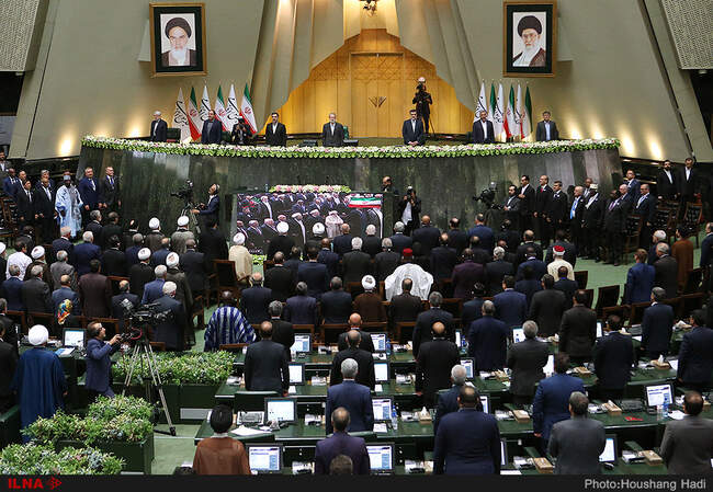 حواشی مراسم تحلیف دوازدهمین دوره ریاست جمهوری به روایت تصویر