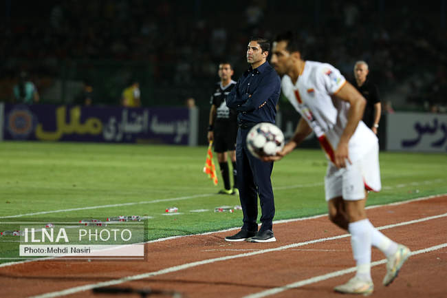 دیدار تیمهای فوتبال پرسپولیس تهران و فولاد خوزستان