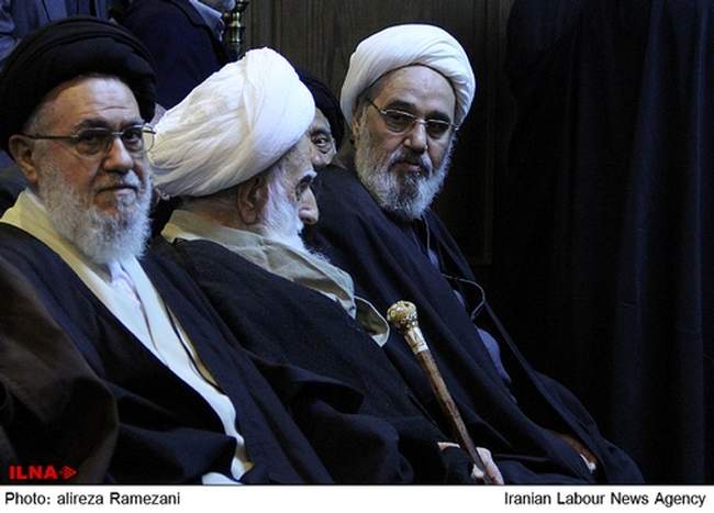 مراسم ختم سید صادق طباطبایی