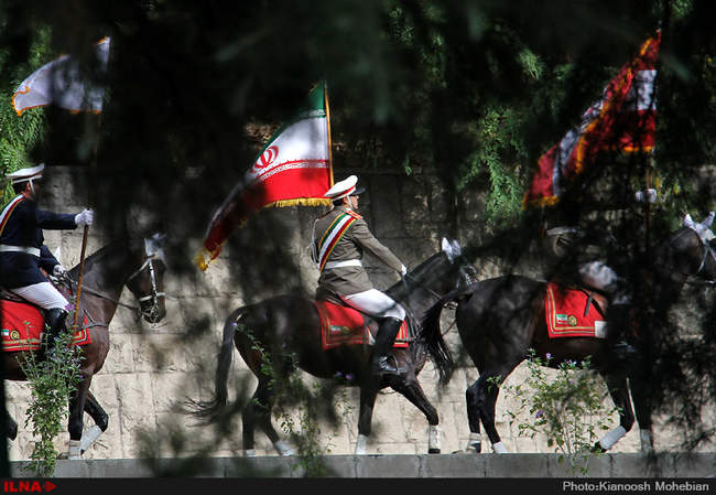 مراسم استقبال رسمی از رئیس جمهور اتریش-کاخ موزه سعد آباد